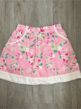 crown & ivy Pink Floral Girls Skirt